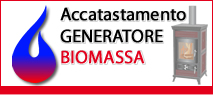 Accatastamento generatore biomassa